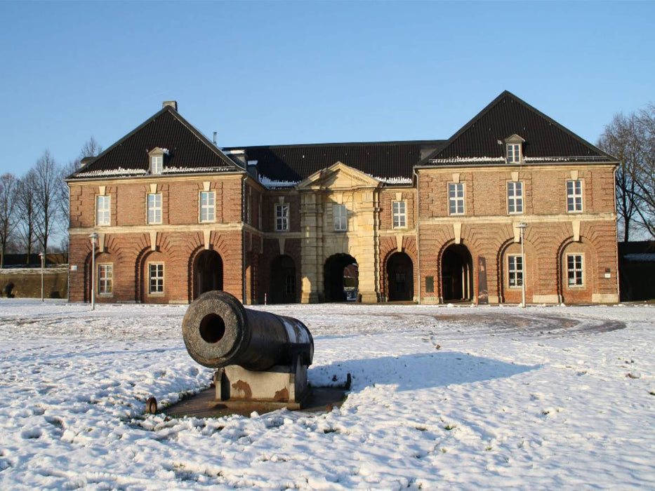 Citadelle dans la neige - Puzzle photo CALVENDO 