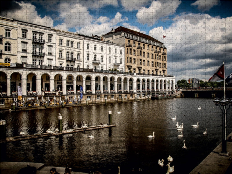 Hamburg Binnenalster - CALVENDO Foto-Puzzle - calvendoverlag 29.99