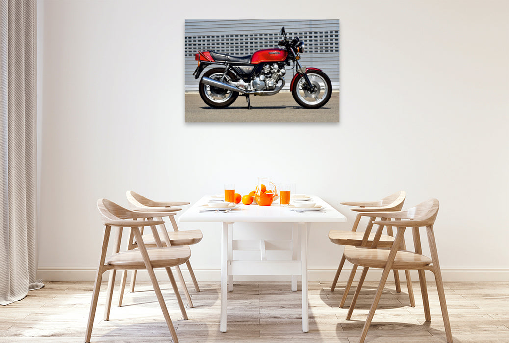 Premium Textil-Leinwand Premium Textil-Leinwand 120 cm x 80 cm quer Ein Motiv aus dem Kalender Honda CBX 1000