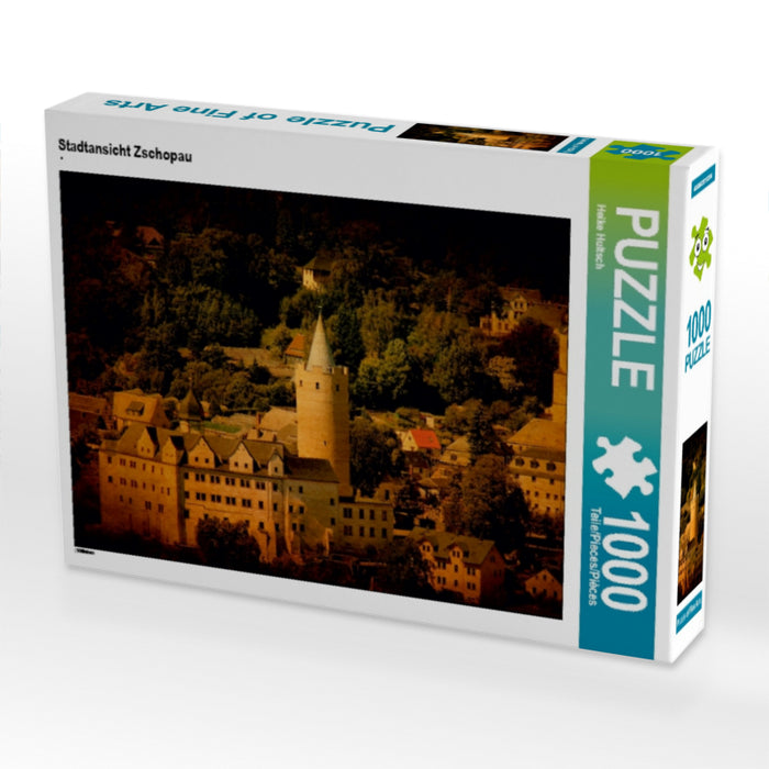 Stadtansicht Zschopau - CALVENDO Foto-Puzzle - calvendoverlag 29.99