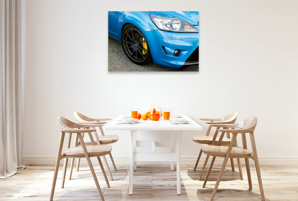 Premium textile canvas Premium textile canvas 120 cm x 80 cm across Ford lowered 