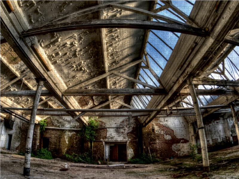 Lost Place - Fabrik - CALVENDO Foto-Puzzle - calvendoverlag 29.99