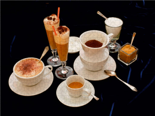 Filterkaffee, Espresso, Cappuccino und Eiskaffee - CALVENDO Foto-Puzzle - calvendoverlag 29.99