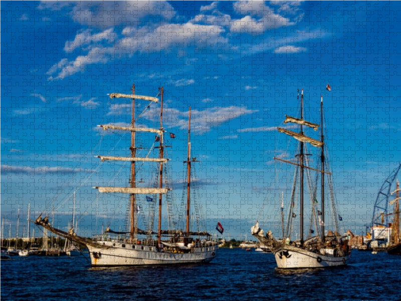 Windjammer zur Hanse Sail - CALVENDO Foto-Puzzle - calvendoverlag 29.99