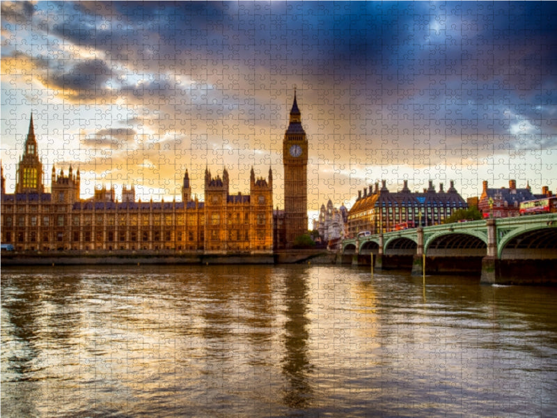 Westminster Bridge/Big Ben - CALVENDO Foto-Puzzle - calvendoverlag 29.99