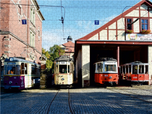 Naumburgs historische Straßenbahn - CALVENDO Foto-Puzzle - calvendoverlag 29.99