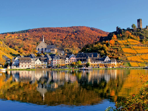 Herrlicher Blick auf Beilstein und die Burg Metternich - CALVENDO Foto-Puzzle - calvendoverlag 29.99