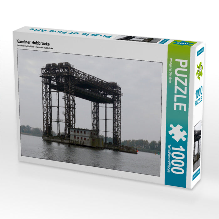 Karniner Hubbrücke - CALVENDO Foto-Puzzle - calvendoverlag 29.99