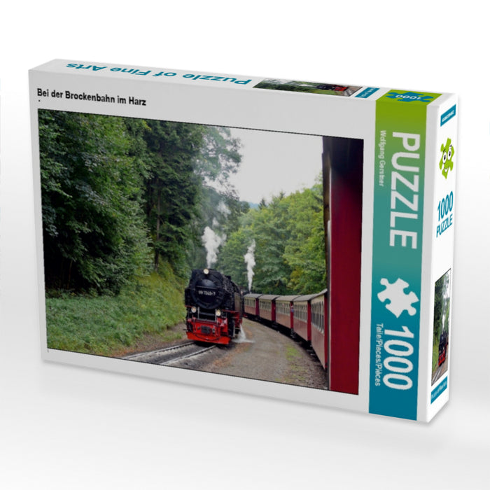 Bei der Brockenbahn im Harz - CALVENDO Foto-Puzzle - calvendoverlag 29.99