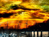 Windräder im Sonnenuntergang - CALVENDO Foto-Puzzle - calvendoverlag 29.99