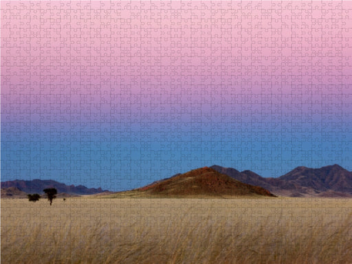 Morgens in der Namib in Afrika - CALVENDO Foto-Puzzle - calvendoverlag 34.99