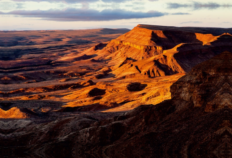 Premium Textil-Leinwand Premium Textil-Leinwand 75 cm x 50 cm quer Fish River Canyon in Namibia