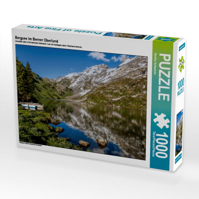 Bergsee im Berner Oberland - CALVENDO Foto-Puzzle - calvendoverlag 34.99