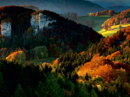 Herbstfarben im Jura (Schweiz) - CALVENDO Foto-Puzzle - calvendoverlag 34.99
