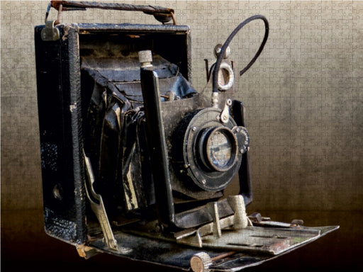 Antike Klappkamera - CALVENDO Foto-Puzzle - calvendoverlag 29.99