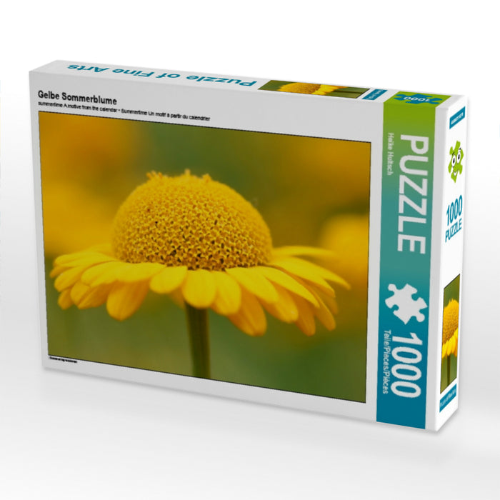 Gelbe Sommerblume - CALVENDO Foto-Puzzle - calvendoverlag 29.99