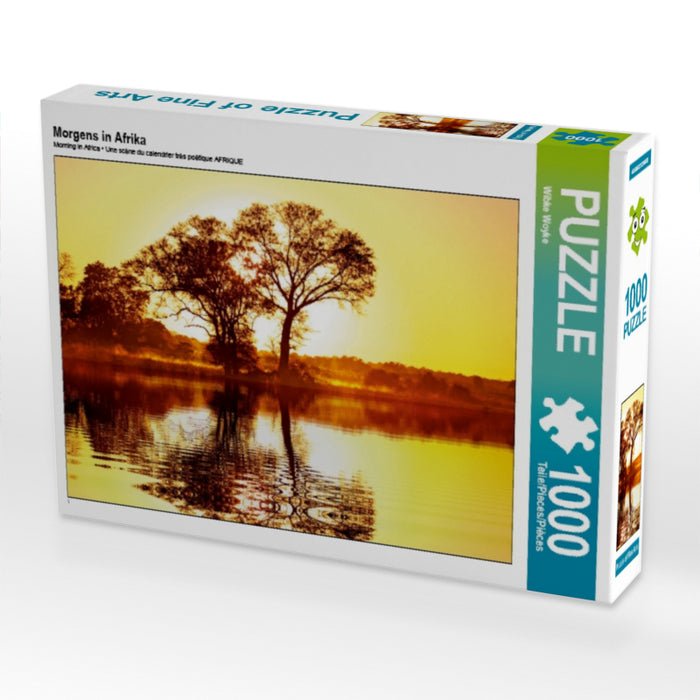 Morgens in Afrika - CALVENDO Foto-Puzzle - calvendoverlag 29.99