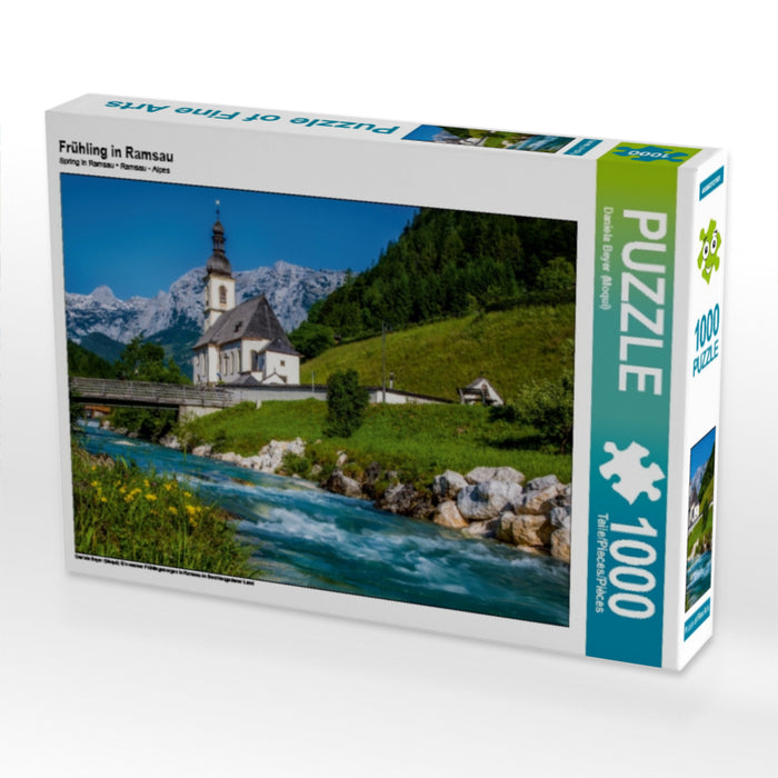 Frühling in Ramsau - CALVENDO Foto-Puzzle - calvendoverlag 29.99