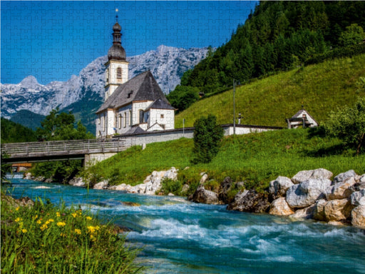 Frühling in Ramsau - CALVENDO Foto-Puzzle - calvendoverlag 29.99