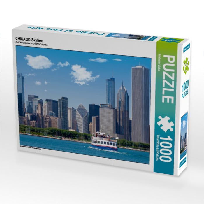 CHICAGO Skyline - CALVENDO Foto-Puzzle - calvendoverlag 29.99