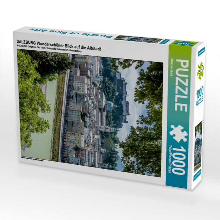 SALZBURG Wunderschöner Blick auf die Altstadt - CALVENDO Foto-Puzzle - calvendoverlag 29.99