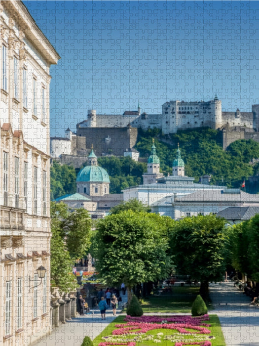 SALZBURG Grandioser Blick auf die Festung Hohensalzburg - CALVENDO Foto-Puzzle - calvendoverlag 29.99