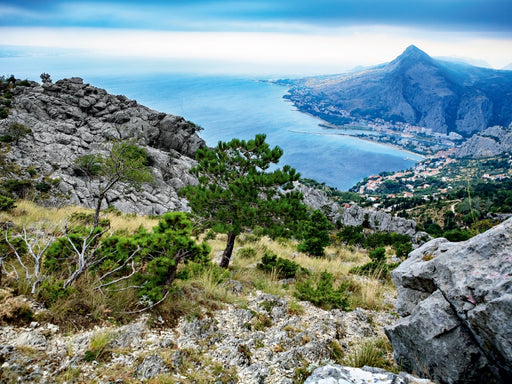 Adriatische Küste bei Omis - CALVENDO Foto-Puzzle - calvendoverlag 29.99