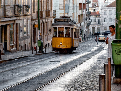 Lissabon - Linie 21 - Portugal - CALVENDO Foto-Puzzle - calvendoverlag 29.99