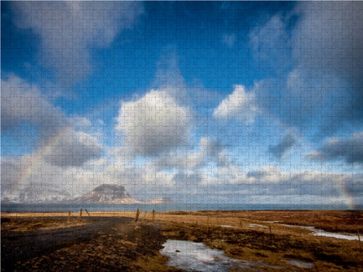 Island Regenbogen - CALVENDO Foto-Puzzle - calvendoverlag 29.99