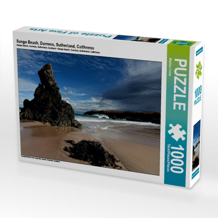 Sango Beach, Durness, Sutherland, Caithness - CALVENDO Foto-Puzzle - calvendoverlag 29.99