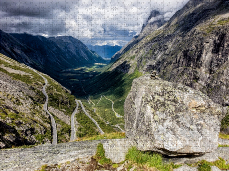 Der Trollstigen - CALVENDO Foto-Puzzle - calvendoverlag 29.99