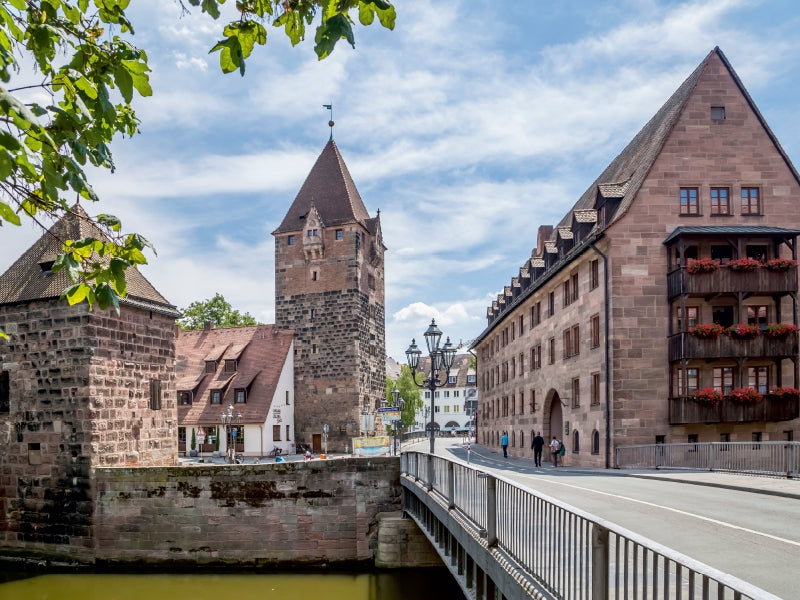 NÜRNBERG Heubrücke - CALVENDO Foto-Puzzle - calvendoverlag 29.99