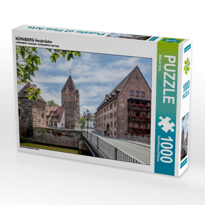 NÜRNBERG Heubrücke - CALVENDO Foto-Puzzle - calvendoverlag 29.99