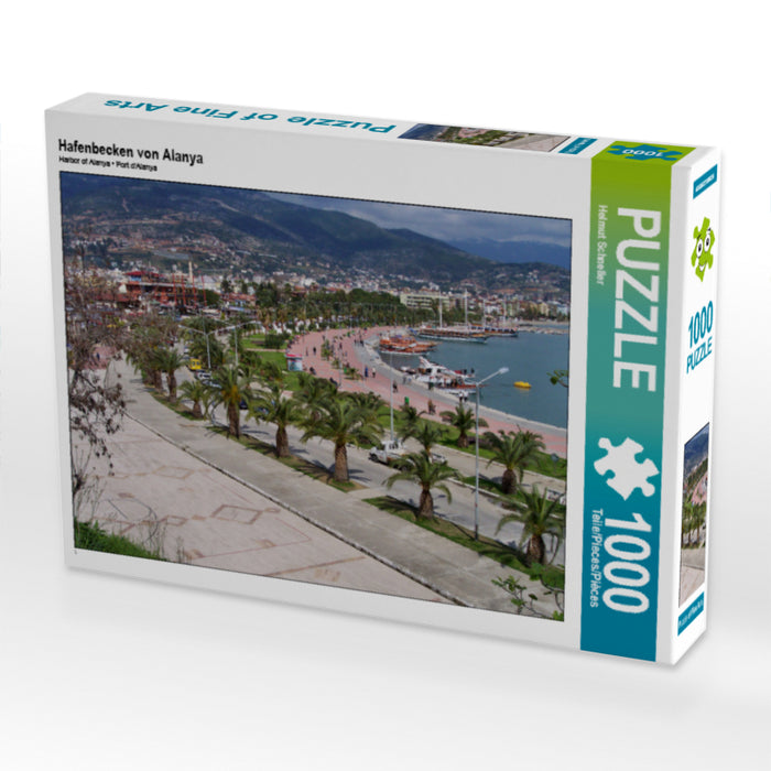 Hafenbecken von Alanya - CALVENDO Foto-Puzzle - calvendoverlag 29.99