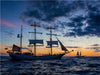 Windjammer auf der Ostsee im Abendlicht - CALVENDO Foto-Puzzle - calvendoverlag 29.99