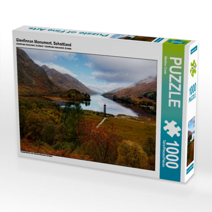 Glenfinnan Monument, Schottland - CALVENDO Foto-Puzzle - calvendoverlag 29.99