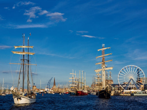 Segelschiffe auf der Hanse Sail - CALVENDO Foto-Puzzle - calvendoverlag 29.99