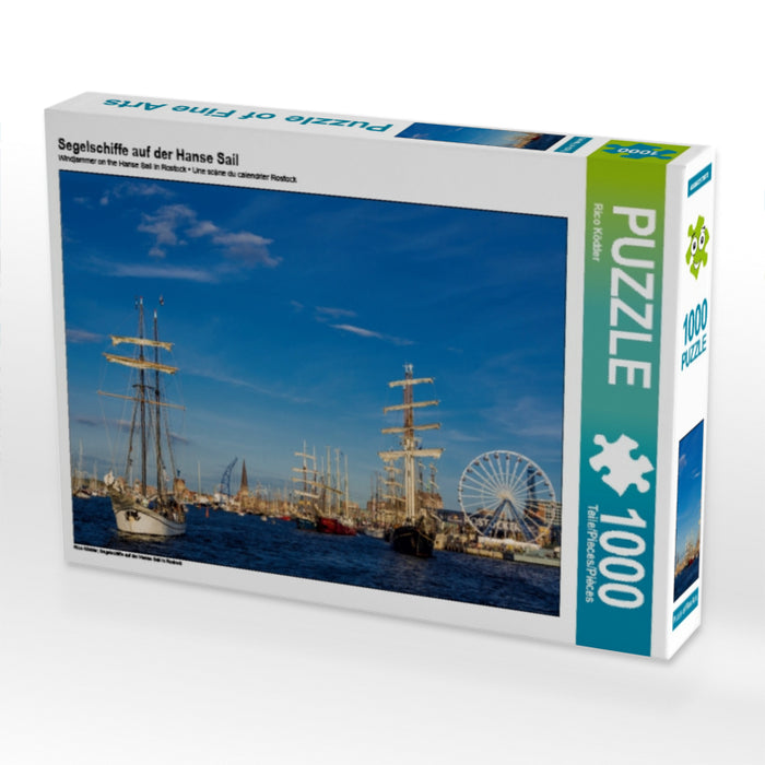Segelschiffe auf der Hanse Sail - CALVENDO Foto-Puzzle - calvendoverlag 29.99