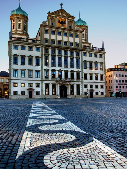Rathaus, Augsburg, Deutschland - CALVENDO Foto-Puzzle - calvendoverlag 29.99
