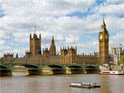 Westminster Bridge und Houses of Parliament - CALVENDO Foto-Puzzle - calvendoverlag 29.99