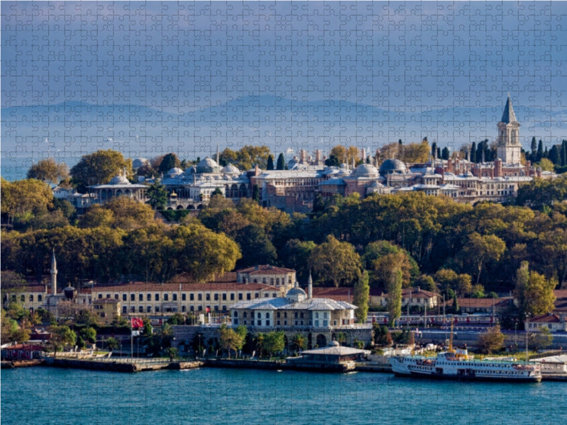 Blick auf den Topkapi Palast - CALVENDO Foto-Puzzle - calvendoverlag 29.99