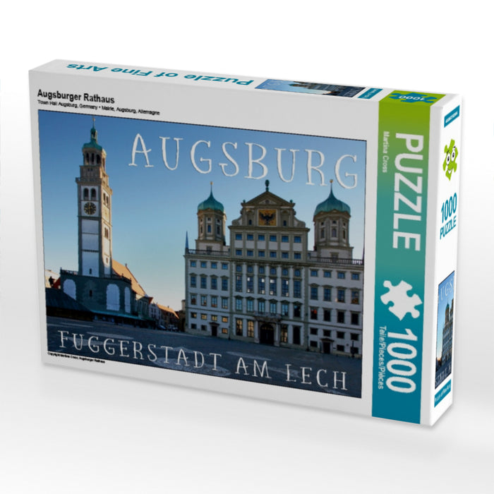 Augsburger Rathaus - CALVENDO Foto-Puzzle - calvendoverlag 29.99