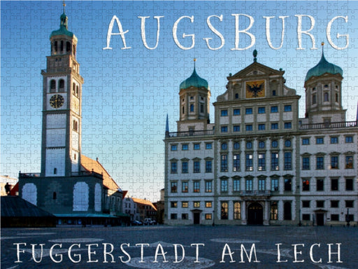 Augsburger Rathaus - CALVENDO Foto-Puzzle - calvendoverlag 29.99