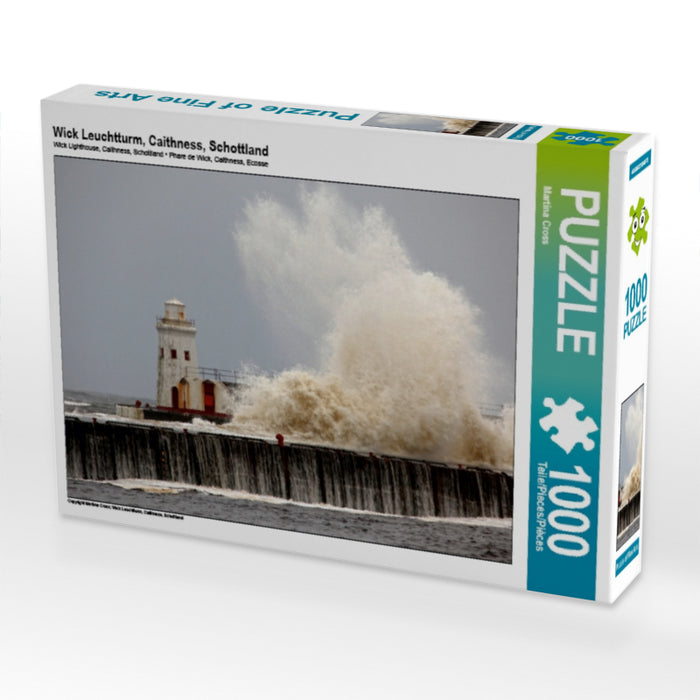 Wick Leuchtturm, Caithness, Schottland - CALVENDO Foto-Puzzle - calvendoverlag 29.99