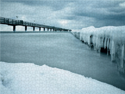 Winter an der Ostseeküste - CALVENDO Foto-Puzzle - calvendoverlag 29.99