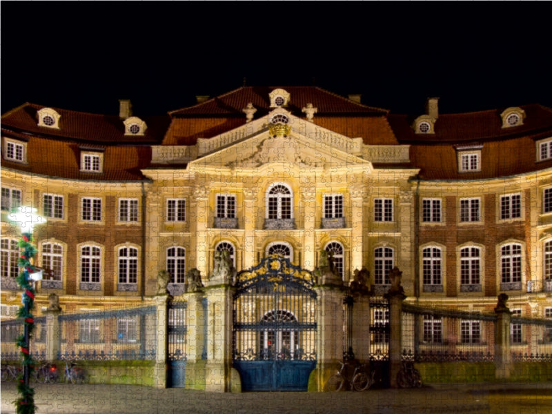 Der Erbdrostenhof wurde 1753 bis 1757 erbaut. Er ist Teil der Barockinsel an der Salzstraße - CALVENDO Foto-Puzzle - calvendoverlag 29.99