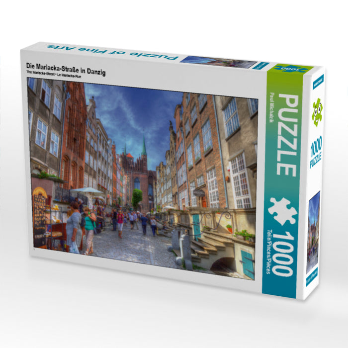 Die Mariacka-Straße in Danzig - CALVENDO Foto-Puzzle - calvendoverlag 29.99