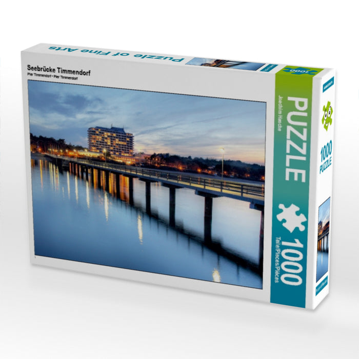 Seebrücke Timmendorf - CALVENDO Foto-Puzzle - calvendoverlag 29.99