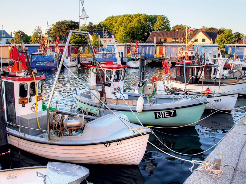 Fischerboote in Niendorf - CALVENDO Foto-Puzzle - calvendoverlag 29.99