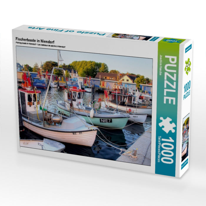 Fischerboote in Niendorf - CALVENDO Foto-Puzzle - calvendoverlag 29.99